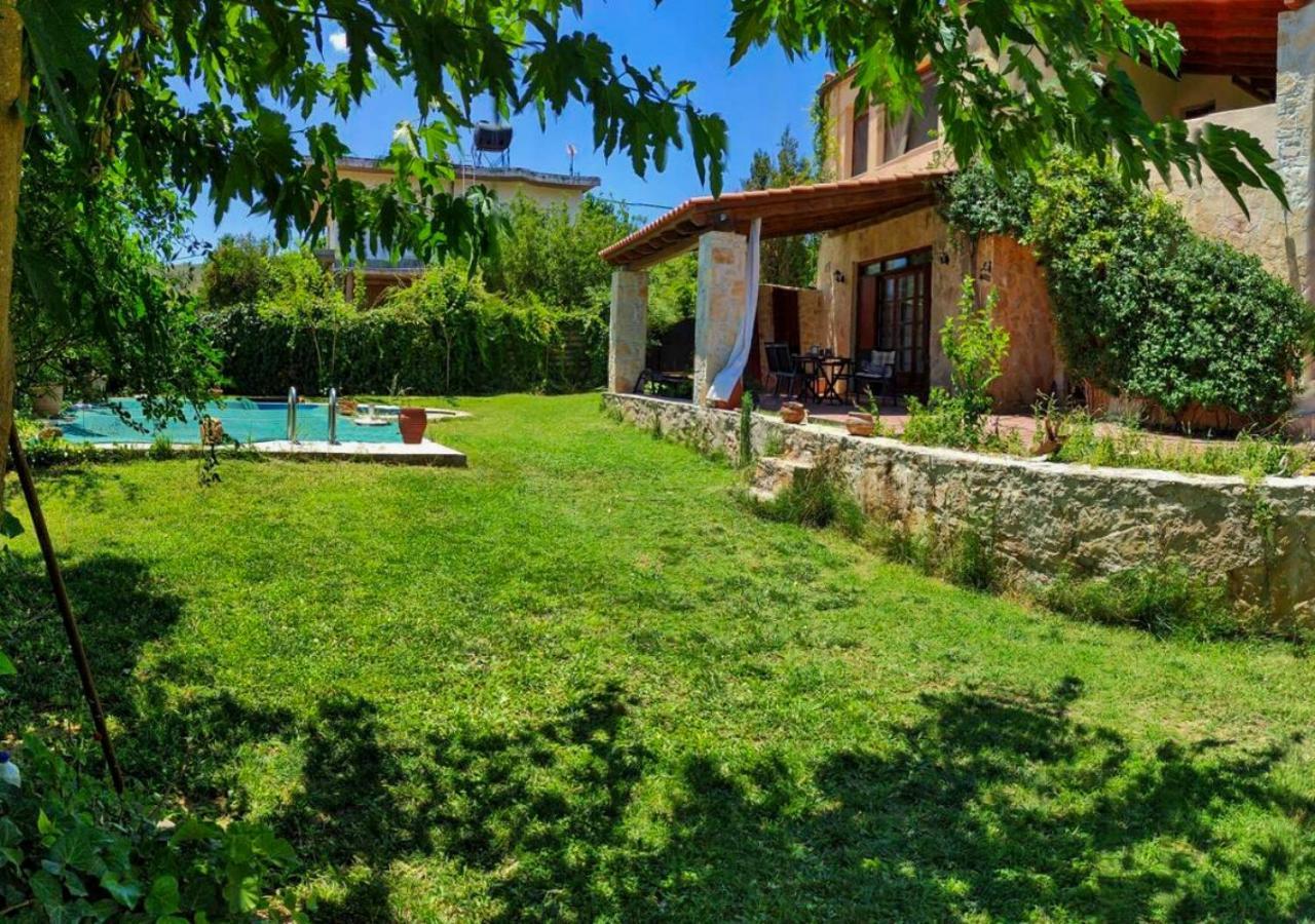 Villa Skine With Private Pool And Garden Chania  Exterior photo